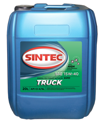 SINTEC TRUCK SAE 15W-40 API CI-4/SL