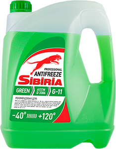 SIBIRIA ANTIFREEZE-40  зеленый