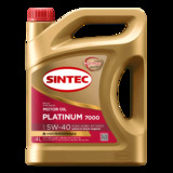 Моторное масло SINTEC PLATINUM 7000 5W-40 A3/B4 4л SN/CF