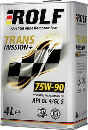 ТРАНСМИССИОННОЕ МАСЛО ROLF TRANSMISSION PLUS 75W-90 GL-4/GL-5